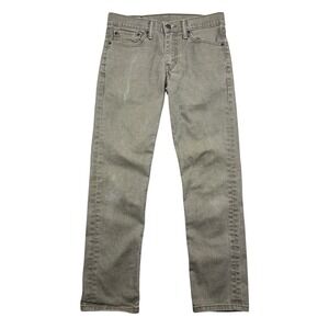 Levis 511 Jeans Men's 31x30 (30x29) Brown Slim Fit‎ Medium Wash Stretch Denim